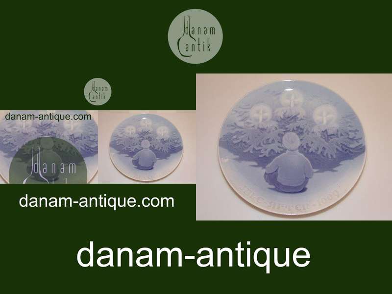 Bing & Grøndahl Juleplatte fra 1909