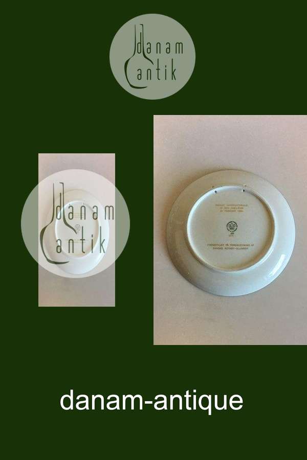 Bing & Grøndahl Rotary 75 års Jubilæumsplatte 1905 - 1980 No 8243