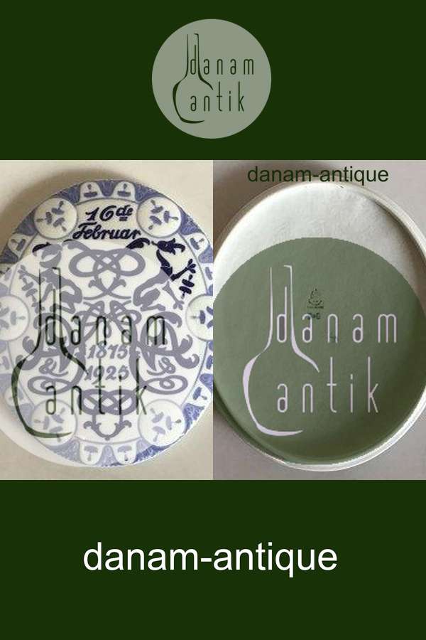 Bing & Grøndahl Mindeplatte fra 1925 BG-CM62