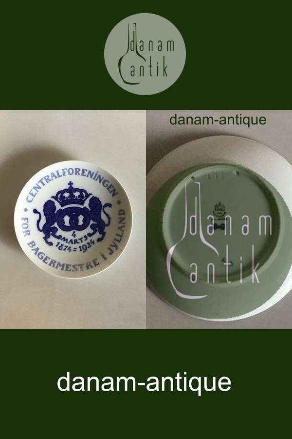 Bing & Grøndahl Mindeplatte fra 1924 BG-CM62B