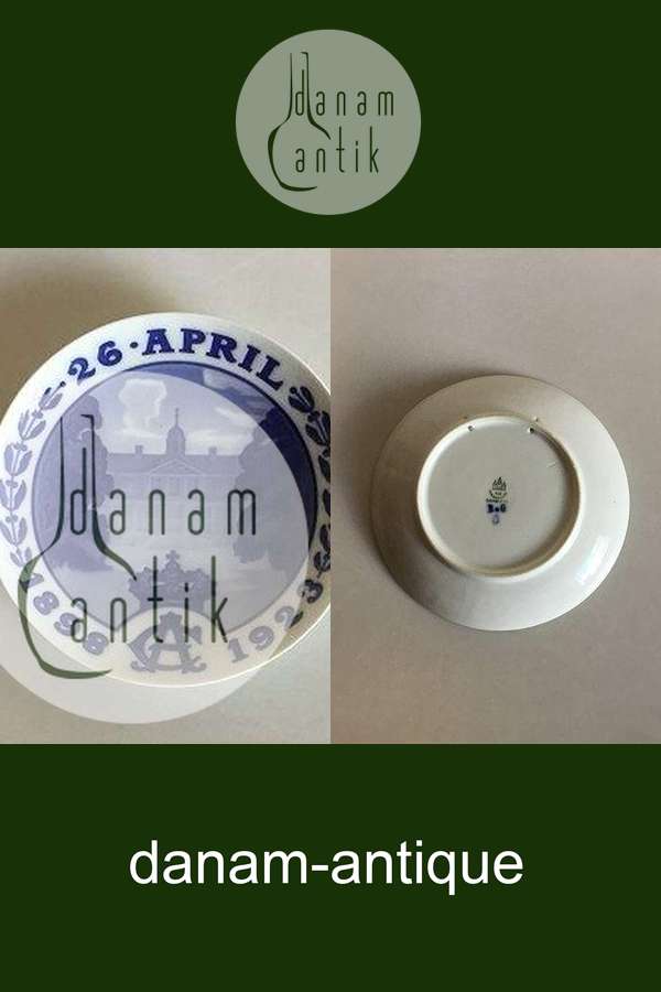 Bing & Grøndahl Mindeplatte fra 1923 BG-CM60