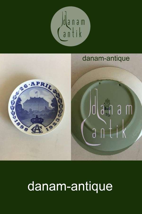 Bing & Grøndahl Mindeplatte fra 1923 BG-CM59