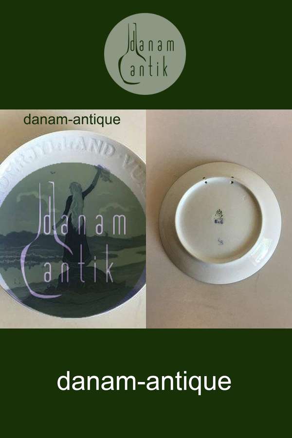 Bing & Grøndahl Mindeplatte fra 1919 BG-CM53