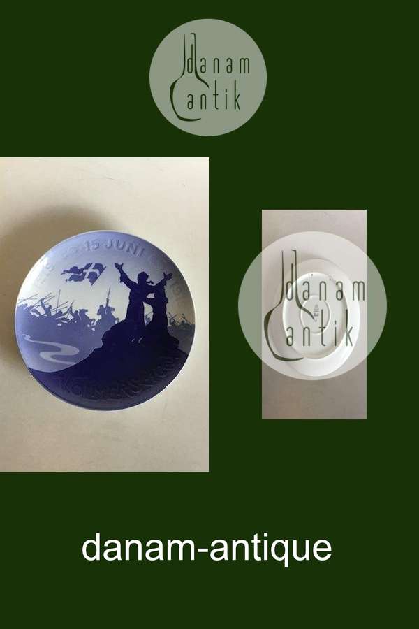 Bing og Grøndahl Mindeplatte fra 1919 BG-CM52