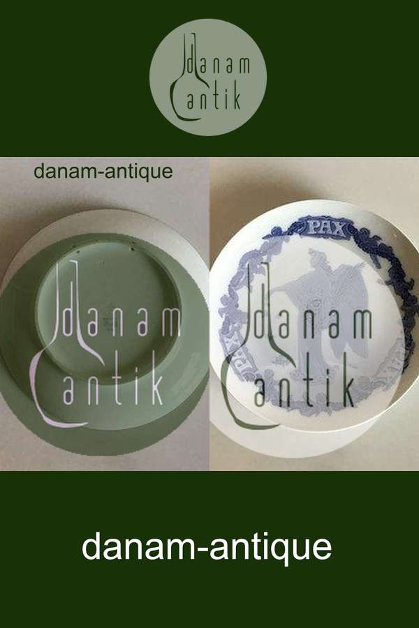 Bing & Grøndahl Mindeplatte fra 1915 BG-CM42