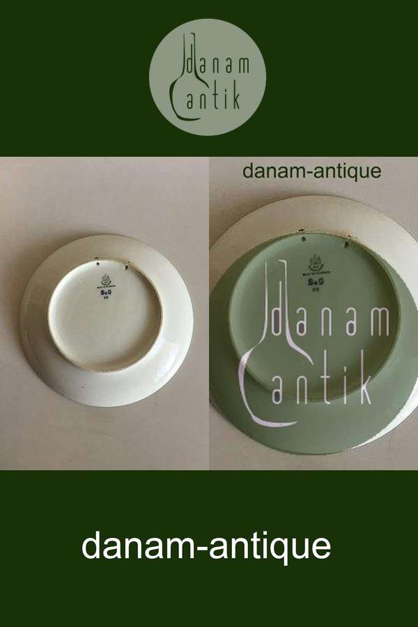 Bing & Grøndahl Mindeplatte fra 1912 BG-CM40