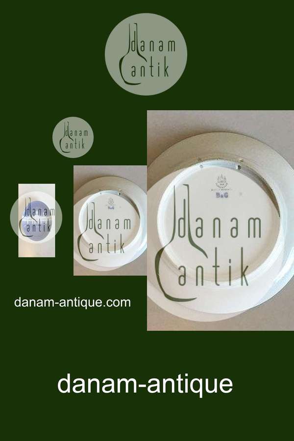 Bing & Grøndahl Mindeplatte fra 1909 BG-CM34