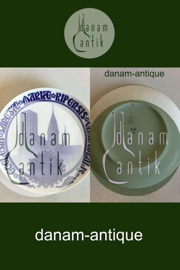 Bing & Grøndahl Mindeplatte fra 1908 BG-CM28