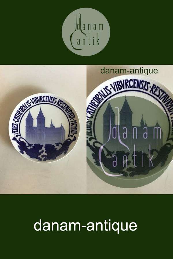 Bing & Grøndahl Mindeplatte fra 1907 BG-CM27