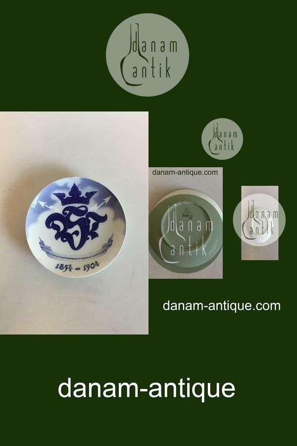 Bing & Grøndahl Mindeplatte fra 1904 BG-CM21