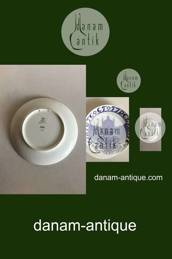 Bing & Grøndahl Mindeplatte fra 1898 BG-CM11