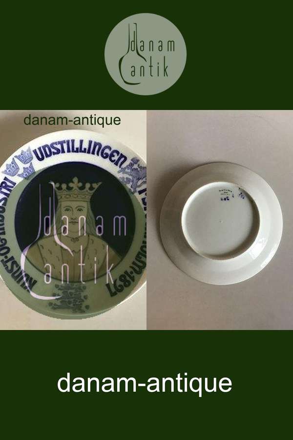 Bing & Grøndahl Mindeplatte fra 1897 BG-CM8