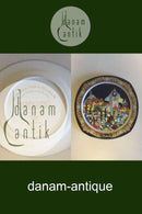 Bjørn Wiinblad Juleplatte fra Rosenthal "I Heard the Bells on Christmas Day" 1988