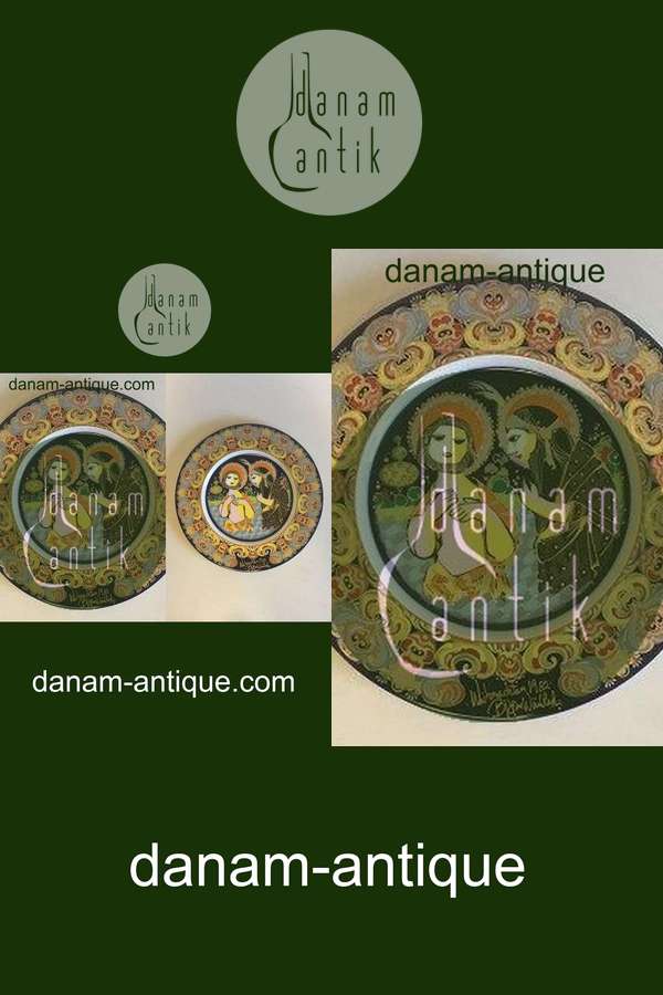 Bjørn Wiinblad Rosenthal Juleplatte fra 1982