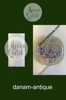 Bjørn Wiinblad Rosenthal Studio-Line Juleplatte i Glas fra 1978