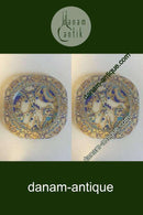 Bjørn Wiinblad Rosenthal Studio-Line Juleplatte i Glas fra 1977