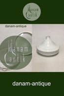 Royal Copenhagen Hvid Vifte Ragoutfad med Låg No. 11503