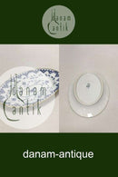 ビング＆グロンダール ディケンズ バタフライ＆ゴールドオーバルディッシュ