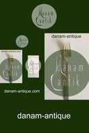 乔治-延森纯银现代餐具 "玛格丽特 "午餐叉