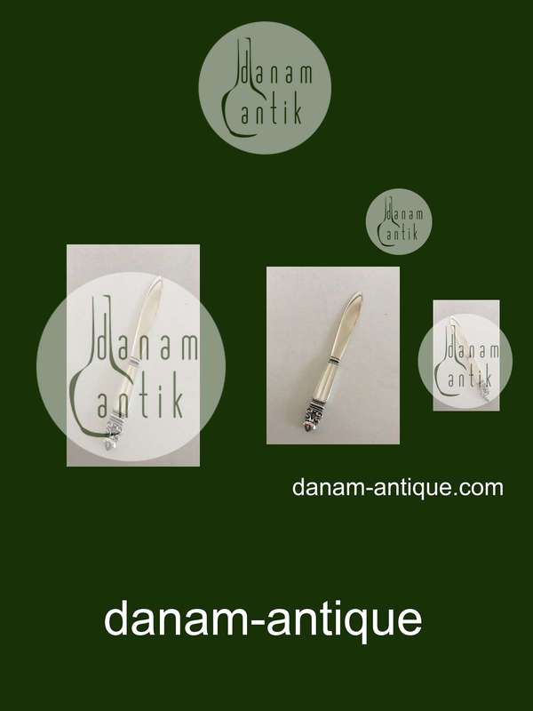 Georg Jensen Sterling Sølv Konge Brevkniv No 301