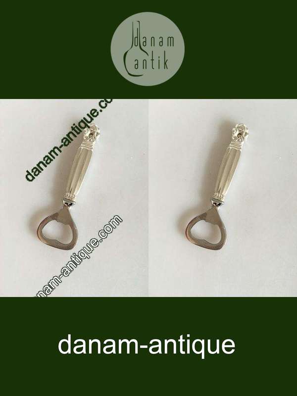 Georg Jensen Sterling Sølv  Konge Øloplukker (kort håndtag) No 271