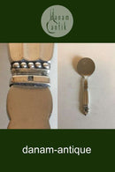 Georg Jensen Sterling Sølv og Rustfrit stål Serveringsspade Konge No 206