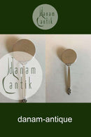 Georg Jensen Sterling Silber Dekorierter Kuchenteller König Nr. 204