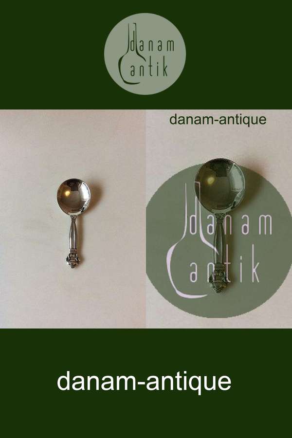 Georg Jensen Konge Sterling Sølv Sukkerske No 171