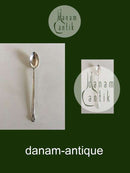 Georg Jensen Sterling Sølv Is-theske / Latte-ske Konge No 078