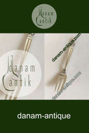 Georg Jensen Sterling Sølv 'Konge' Kagegaffel  No 043