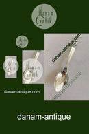 Georg Jensen Sterling Sølv 'Konge' Barneske / Stor Teske No 031