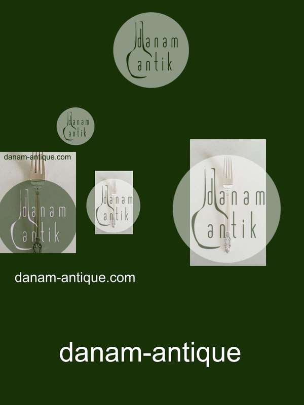 Georg Jensen Sterling Sølv Konge Frokostgaffel No 022