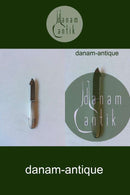 Georg Jensen Sterling Silber Kugel Orange Messer