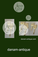 Georg Jensen Sterling Sølv Kugle Fiske Serveringssæt No 231