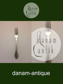 Georg Jensen Liljekonval Sølv/Sterling Sølv Spisegaffel No 2