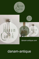 Georg Jensen Sterling Sølv Kødgaffel med tre tænder Magnolia No 84