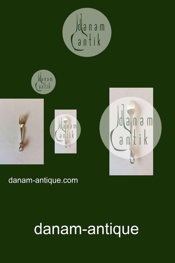 Georg Jensen Sterling Sølv Magnolia No 84 Fiskegaffel No 061