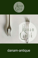 Georg Jensen Sterling Silver Blossom Small Serving Fork No 48