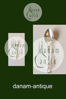 Georg Jensen Sterling Sølv Magnolia No 84 Theske(stor)/Barneske No 031