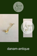 ジョージ ジェンセン スターリング シルバー ギルト マグノリア No 84 コーヒースプーン No 20