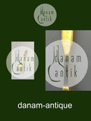 Georg Jensen Harlekin Sterling Silver Spoons gilded with enamel