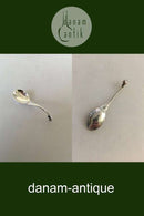 Georg Jensen Sterling Silver オーナメンタルソルトスプーン No 110