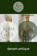 Georg Jensen Sterling Sølv Serveringsgaffel No 54