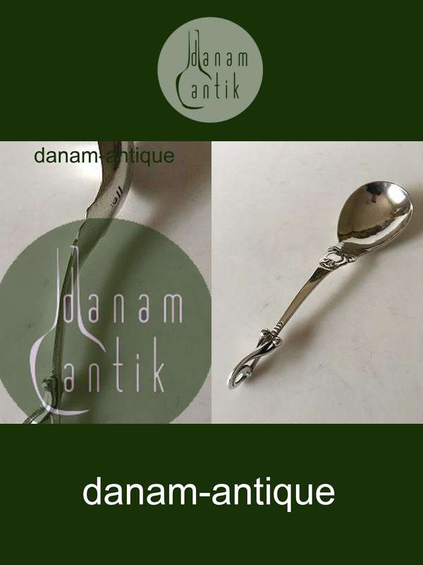 Georg Jensen Sterling Sølv Ornamental Serveringsske No. 49