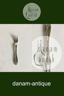 Georg Jensen纯银小餐叉No 42