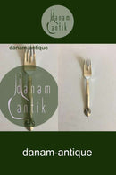 Georg Jensen Sterling Sølv Pinje Spisegaffel No 5