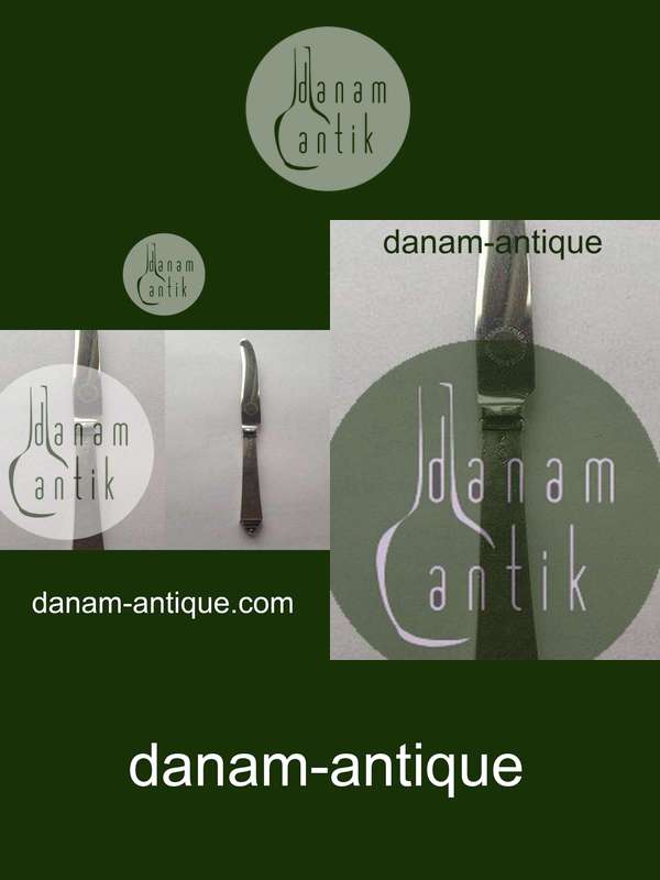 Georg Jensen Pyramide Sterling Sølv Rejsekniv No 306