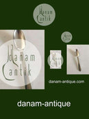 Georg Jensen Sterling Silber Pyramide Obstlöffel Nr. 074