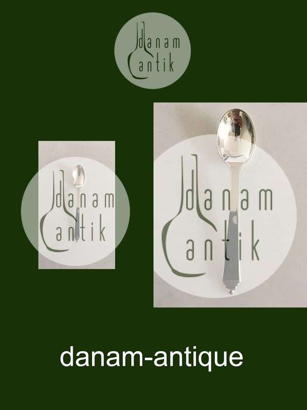 Georg Jensen Pyramide Sterling Sølv Mokkaske No 035