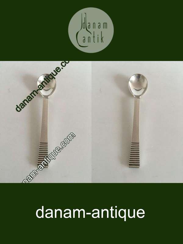 Georg Jensen Sterling Sølv Relief Kaffeske No 034